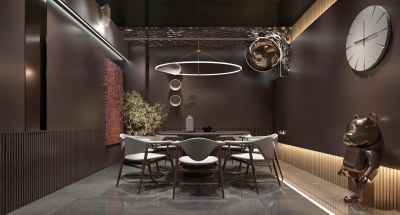 现代包厢3D模型下载